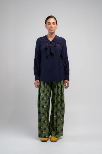 Poppy Tie Blouse