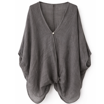 Italian Linen Poncho 3090