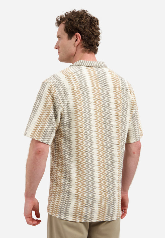 Stripe Short Sleeved Shirt