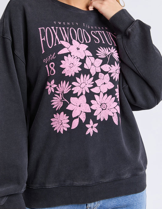 Floret Crew Black