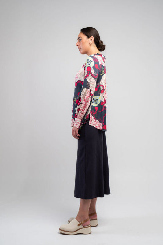 Marakesh Tie Blouse