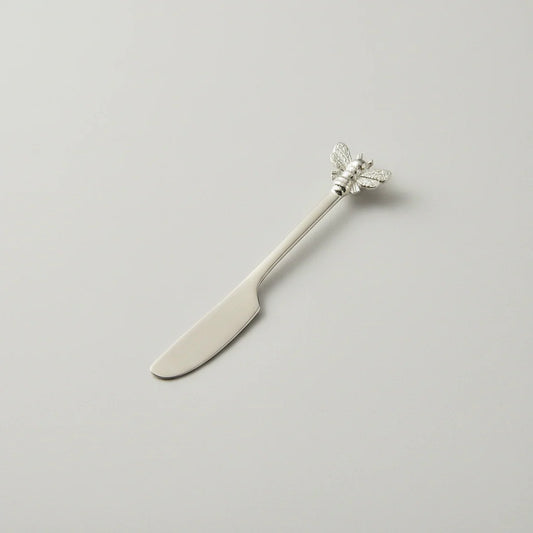 Bee Butter/Pate Knife - Silver