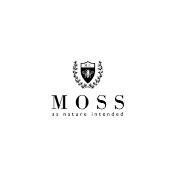 Logo for clothing brand Moss.