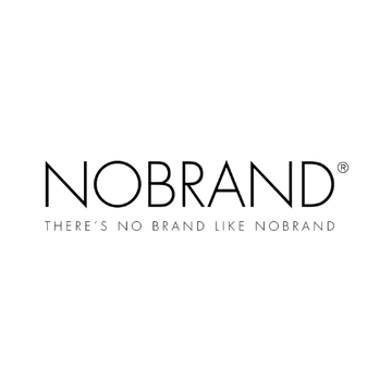Logo for clothing brand NOBRAND.