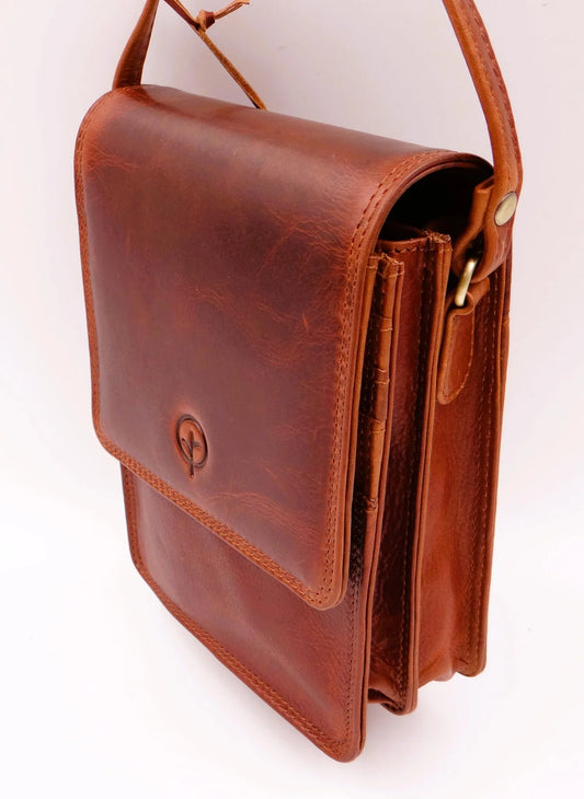 Cross Body Leather Bag CB6