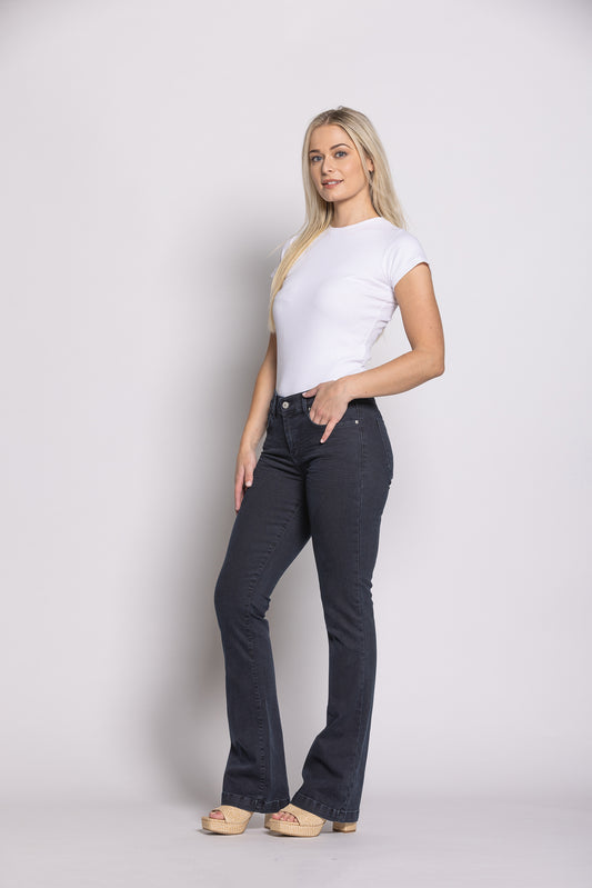 Fallon Slim Flare Jean - Mid-Rise