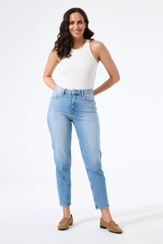 Isabella Tapered Leg Jean - Mid Rise