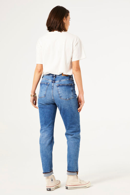 Isabella Mom Fit - (vintage used ripped)