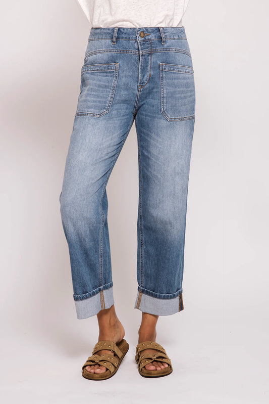 Karli Boyfriend Cuff - Mid Rise