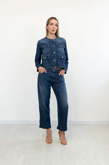 Regular Crop Maura Coconut Jean