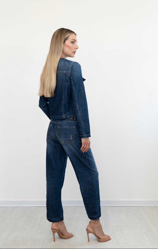 Regular Crop Maura Coconut Jean
