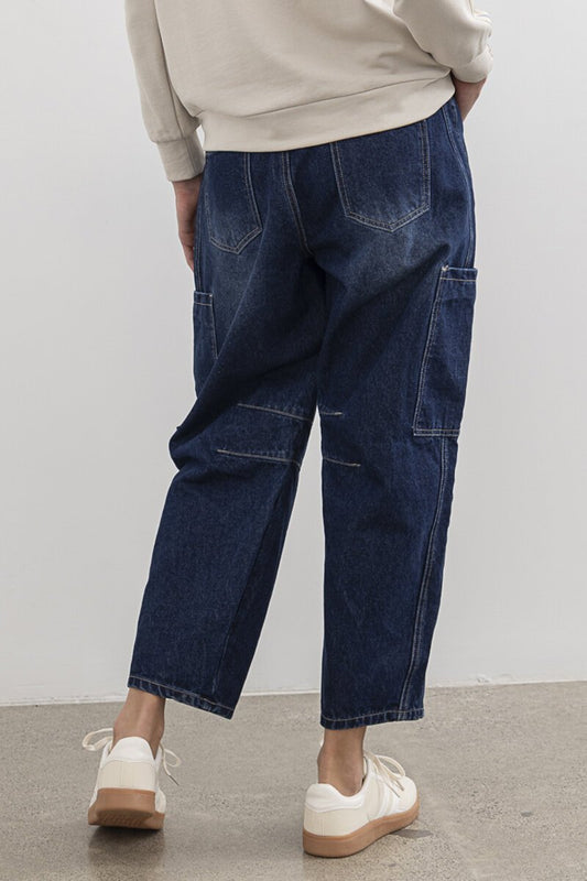Renegade Barrel Jean-  Mid Rise