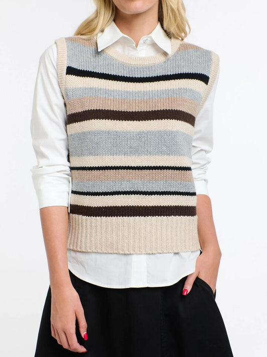 Phoebe Stripe Vest