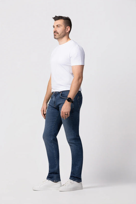 Ramiel Straight Jean - Low-Rise