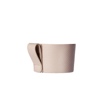 Premium Italian Leather Reusable Cup Sleeve