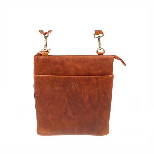 Leather Handbag with Shoulder Strap ST31
