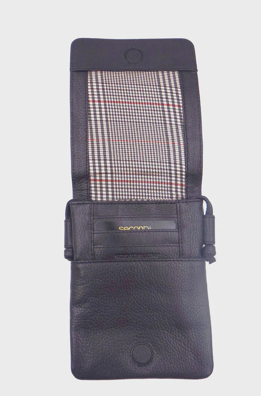 Leather Medium Cross Body Bag - Slim ST6