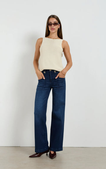 Sherry Long Wide Straight Leg