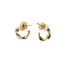 Twist Hoop Earrings