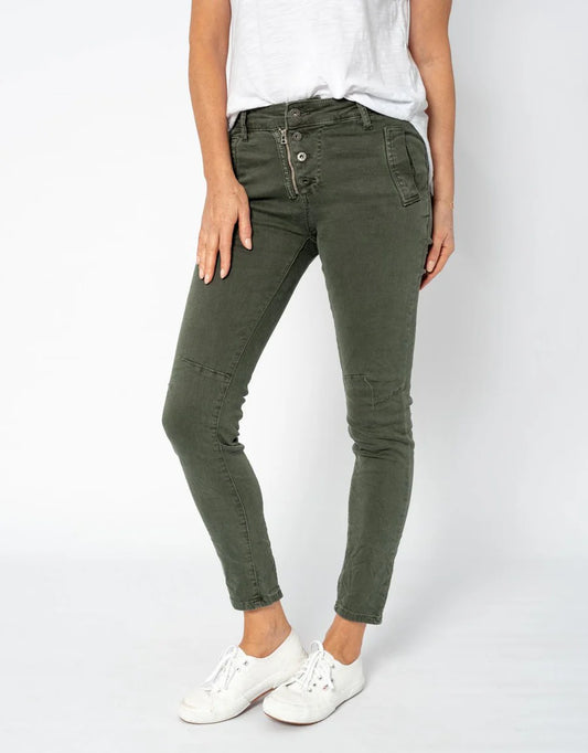 Italian Star Zip/Button Jean