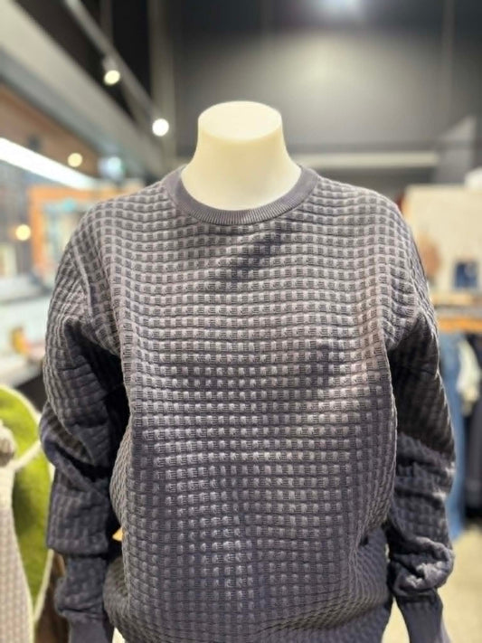 Pullover Crewneck Square Knit