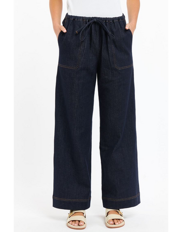 Misha Drawcord Denim Pant