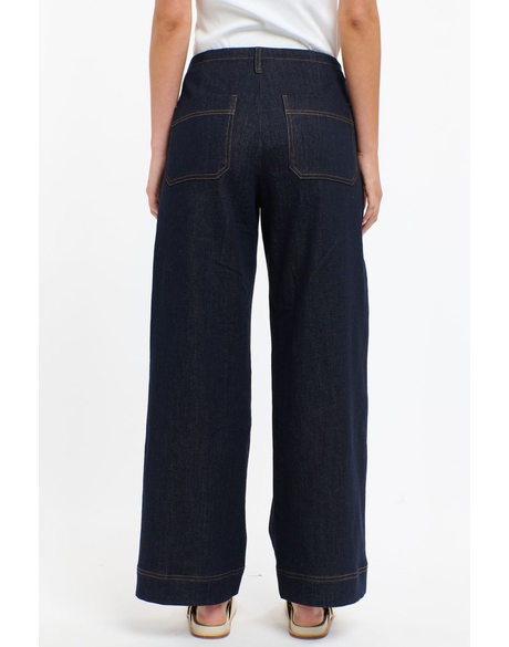 Misha Drawcord Denim Pant