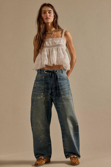 Moxie Low Slung Pull On (Timeless Blue)