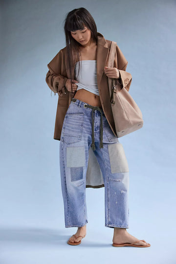 Moxie Low Slung Pull On (Truest Blue)