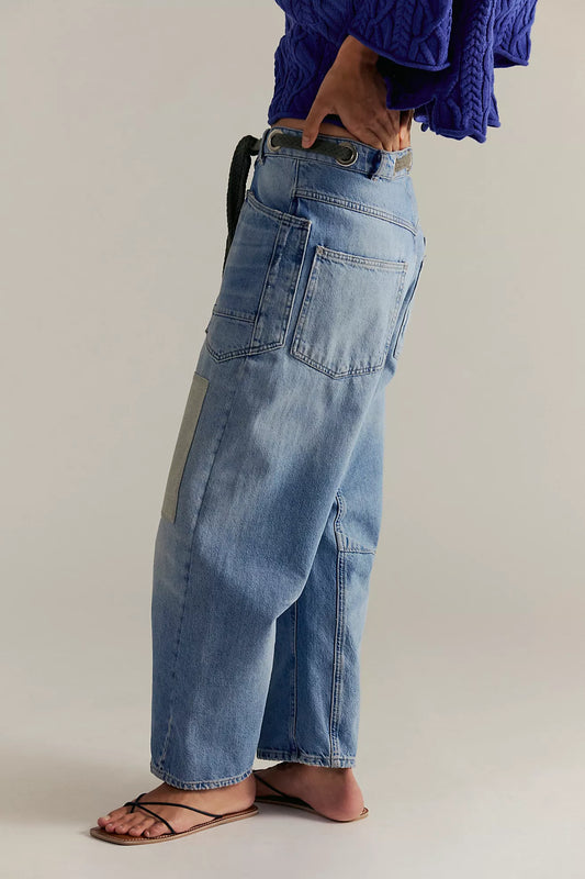 Moxie Low Slung Pull On (Truest Blue)