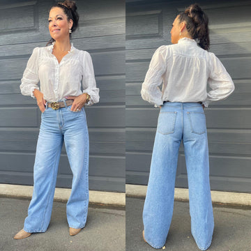 Napa Wide Leg Jean - High-Rise