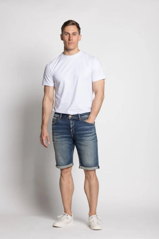 Nestor Bermuda Denim Shorts