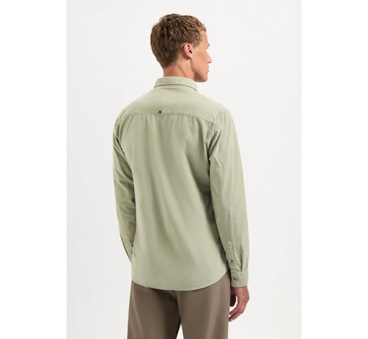 Shirt Solid Fine Herringbone