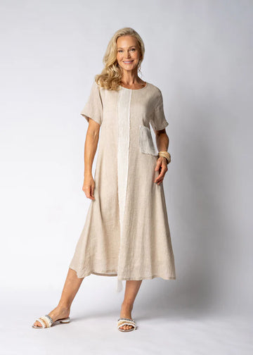 Sophia Linen Dress