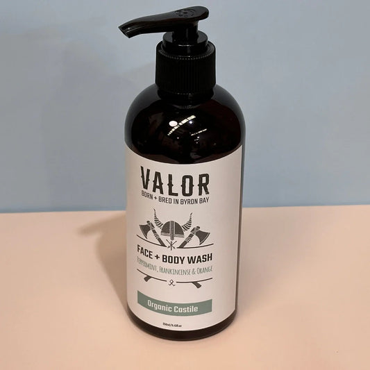 Castile Face & Body Wash (Peppermint)